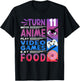 11th Birthday Anime Gamer T-Shirt - T-Shirt | Black