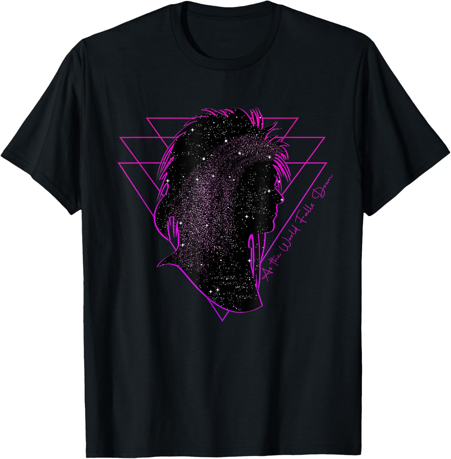 As the World Falls Down | Labyrinth Owl T-Shirt - T-Shirt | Black