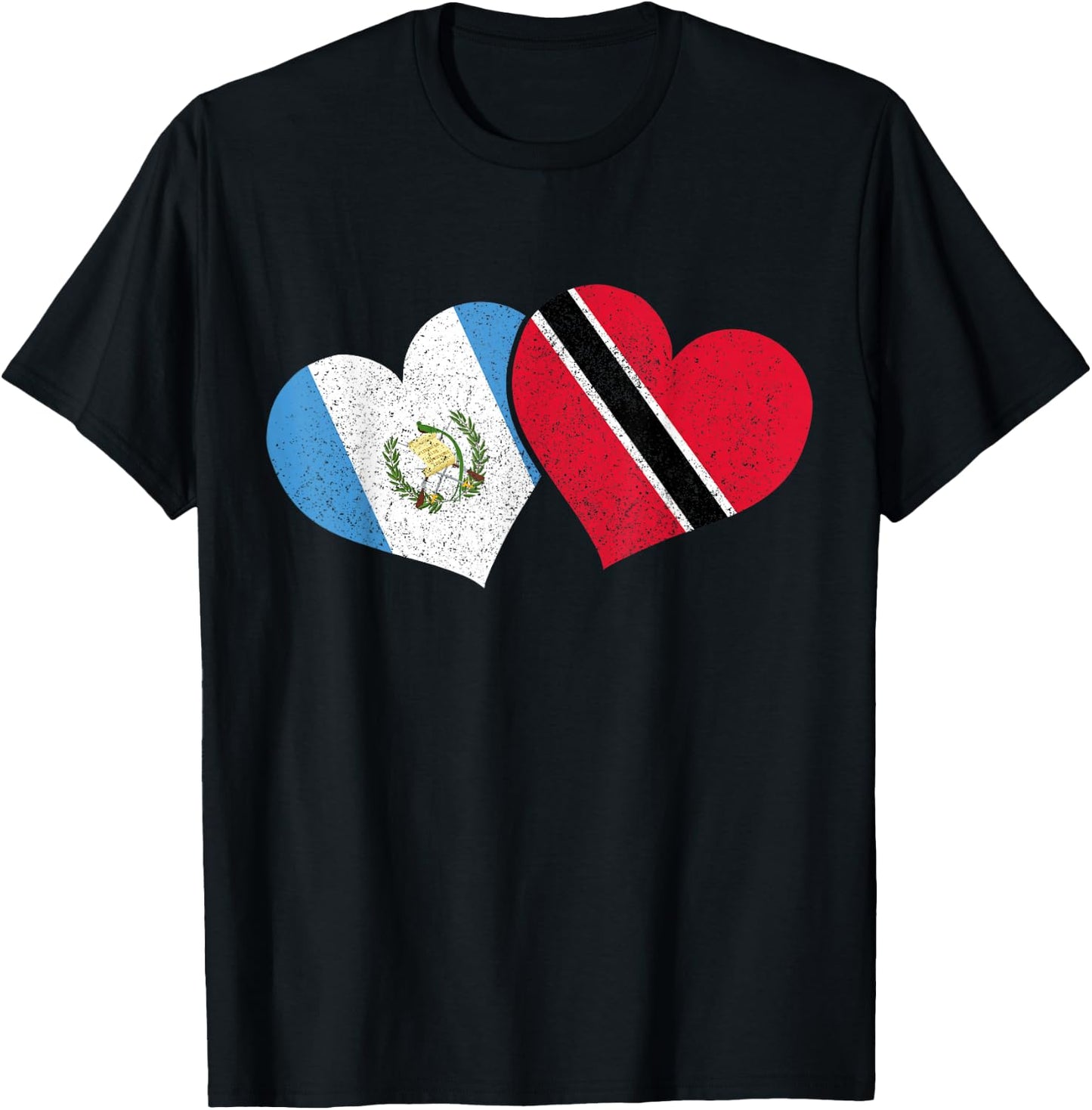 Guatemala Trinidad & Tobago Guatemalan Flag Pride T-Shirt - T-Shirt | Black
