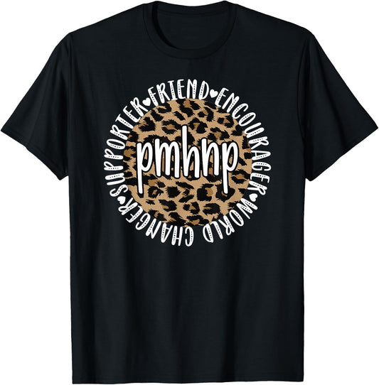 PMHNP Psychiatric Mental Health Nurse Practitioner T-Shirt - T-Shirt | Black