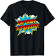 Second Grade Superhero Teacher Student 2nd Grade Comic Retro T-Shirt - T-Shirt | Black