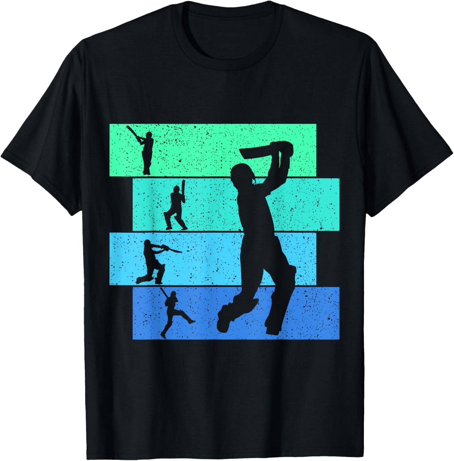 Cricket Boys Kids Men Youth T-Shirt - T-Shirt | Black