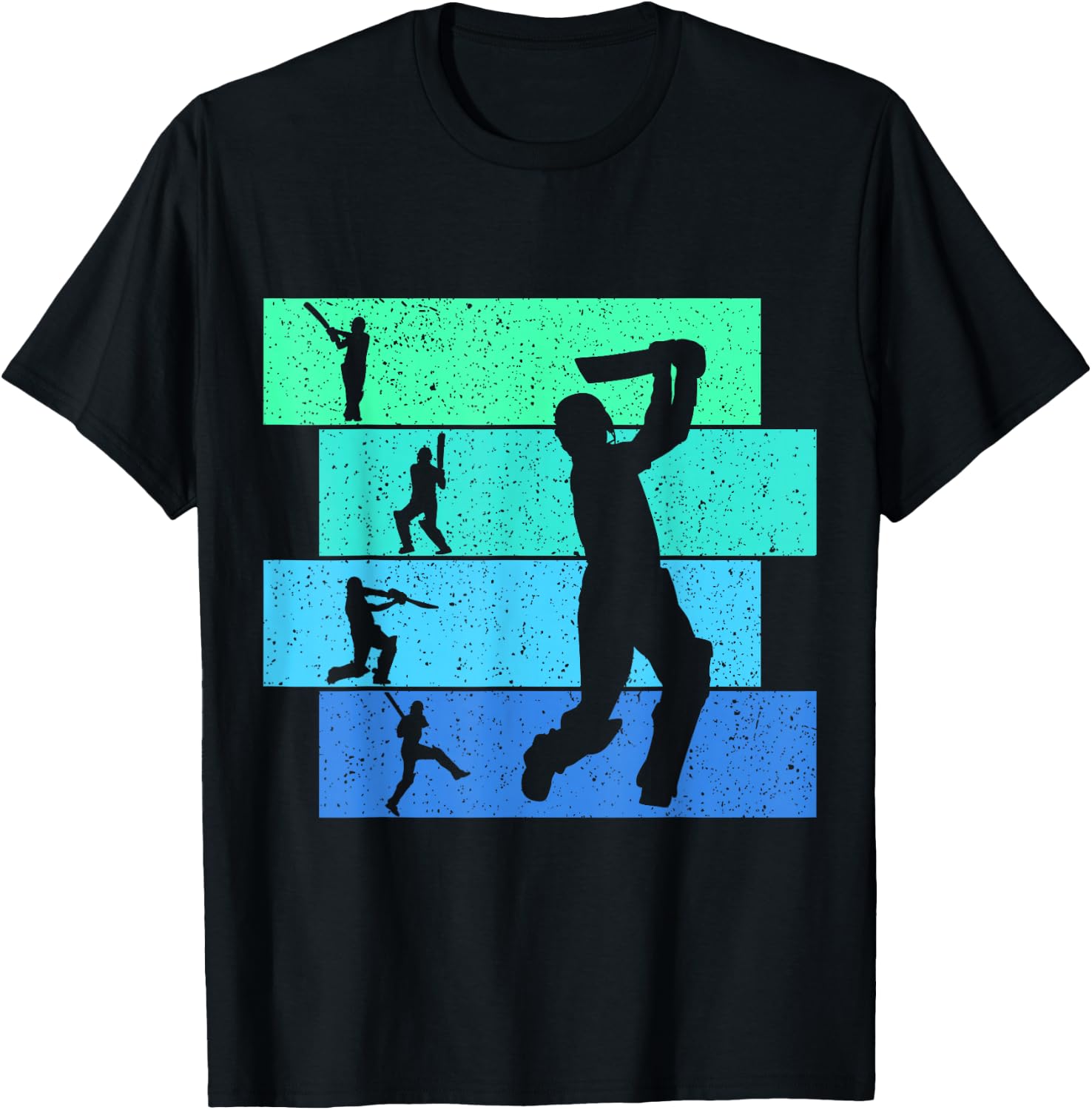 Cricket Boys Kids Men Youth T-Shirt - T-Shirt | Black