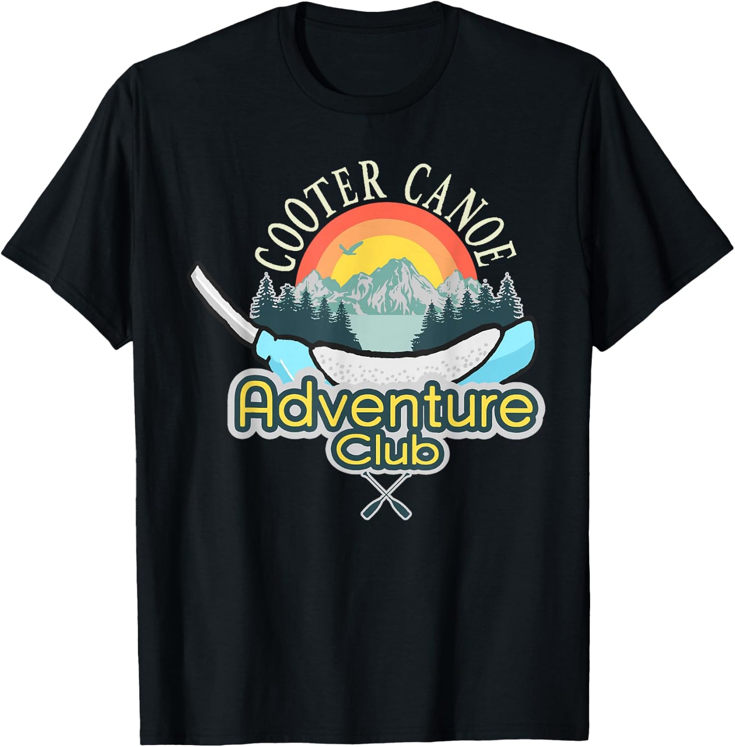 Cooter Canoe Purewick Funny Nursing ICU ED ER Med Surg Nurse T-Shirt - T-Shirt | Black