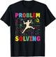 Mathematic Problem Solving Climber Rock Climbing Bouldering T-Shirt - T-Shirt | Black