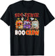 Bus Driver Boo Crew School Bus Driver Life Halloween T-Shirt - T-Shirt | Black