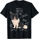 Bi Black Sheltie Shetland Sheepdog Anatomy, Funny Cute Pet Men Women Girls Kids T-Shirt - T-Shirt | Black