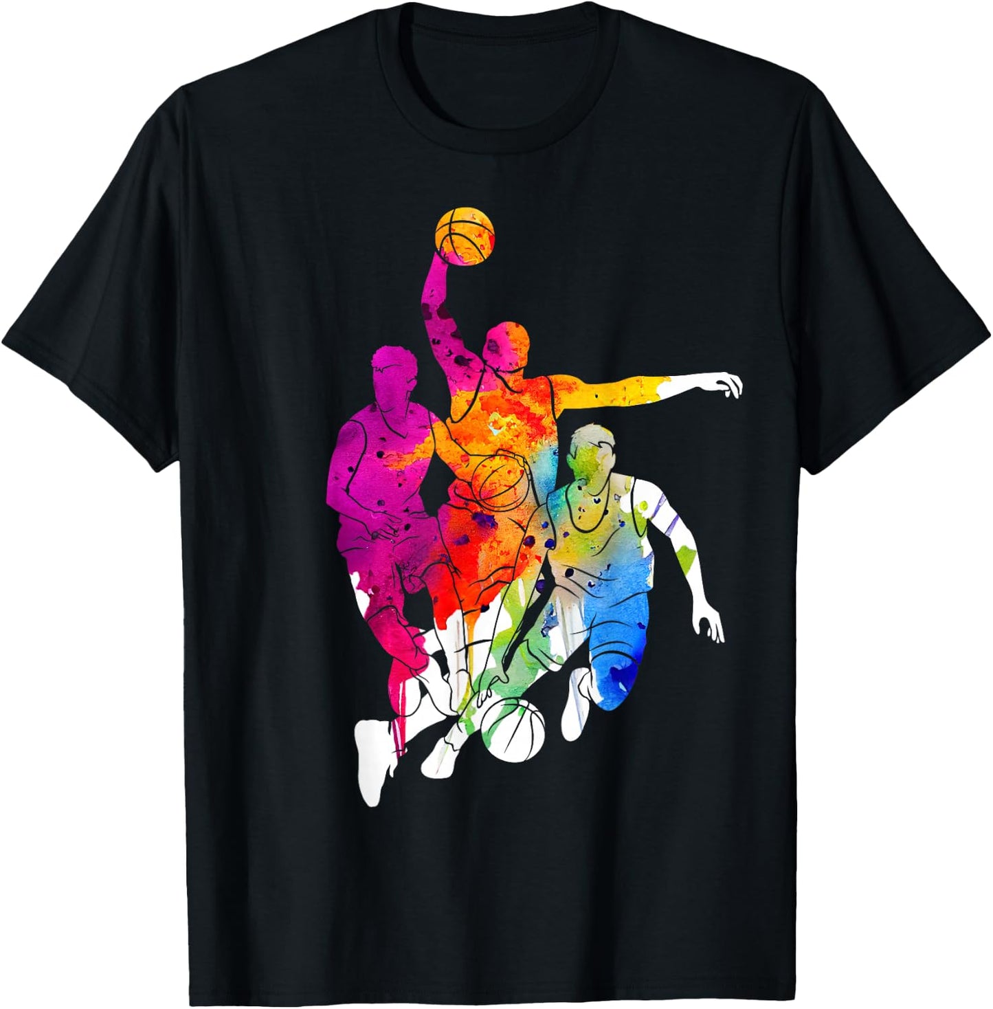 Basketball Player T-Shirt - T-Shirt | Black