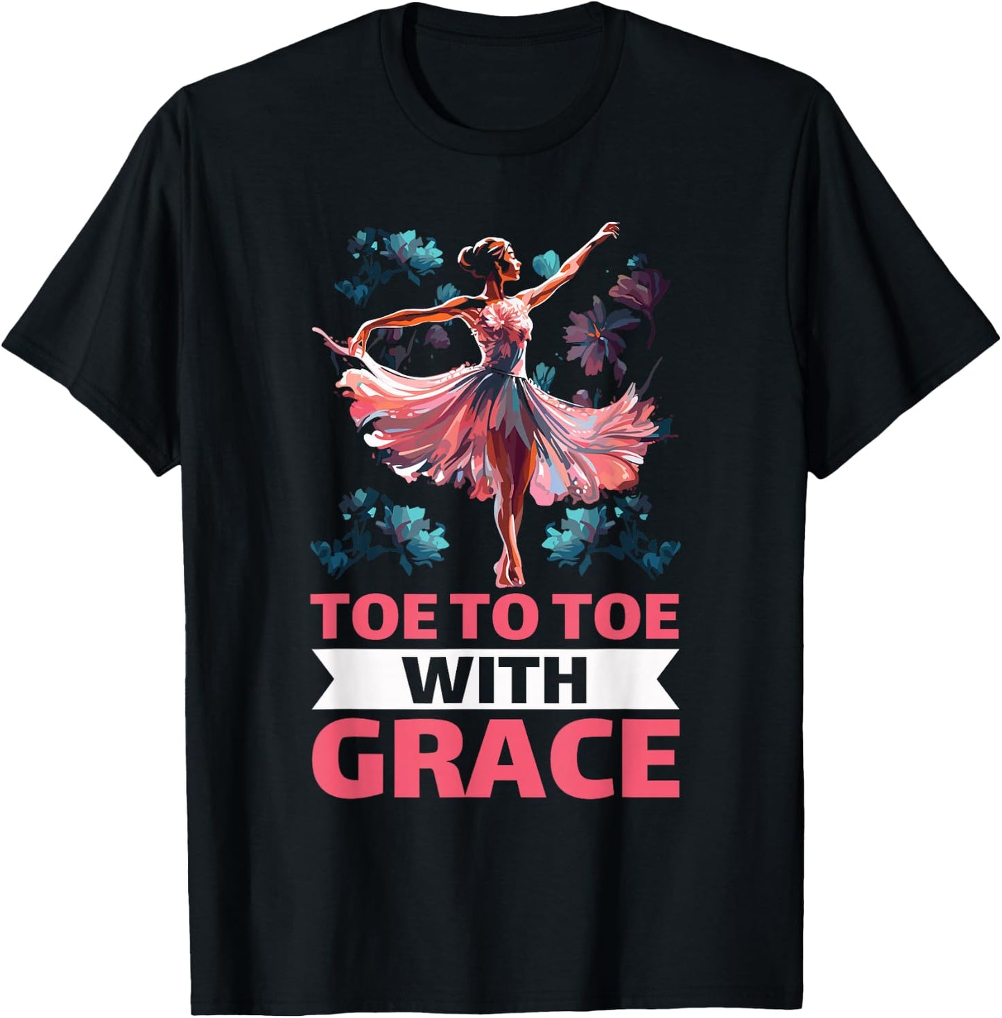 Ballet Teacher Dance Sport Ballerina Ballet Dancer T-Shirt - T-Shirt | Black