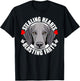 Funny Weimaraner Stealing Hearts Blasting Farts Puppy Dog T-Shirt - T-Shirt | Black