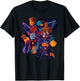 Marvel Guardians of The Galaxy Volume 3 Cosmic Team T-Shirt - T-Shirt | Black