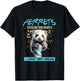 Ferrets Hearts & Socks | Ferret Pet Owner Funny T-Shirt - T-Shirt | Black