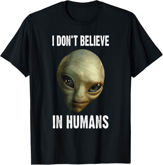 Green Turquoise Alien Face Halloween Costume T-Shirt - T-Shirt | Black