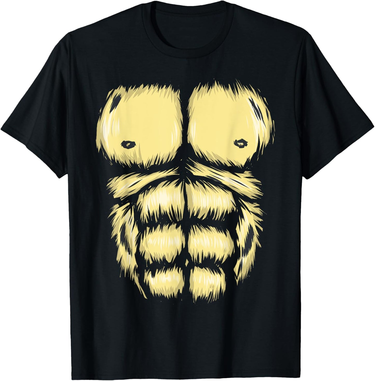 DIY Halloween Costume Gorilla Kids Adults Monkey Ape T-Shirt - T-Shirt | Black