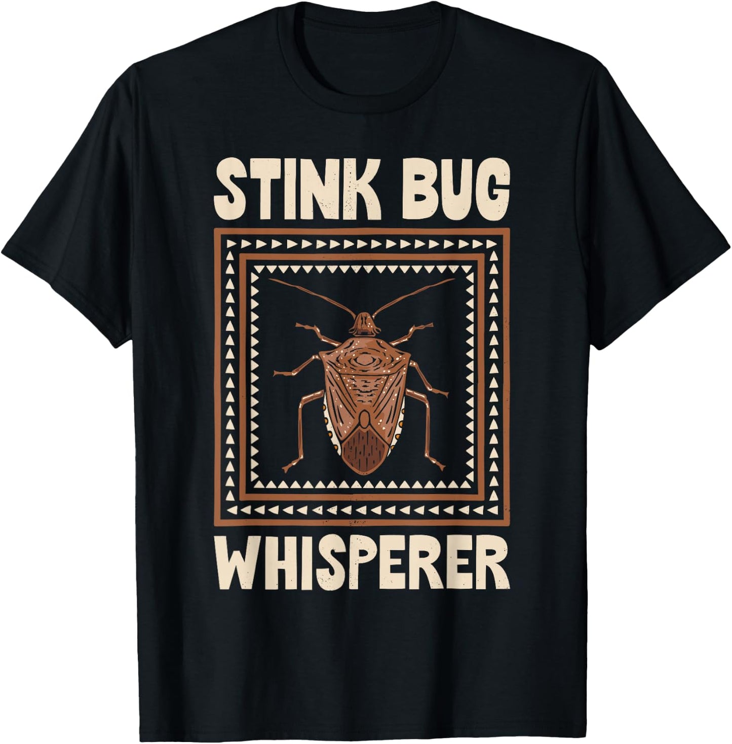 Stink Bug Whisperer Insect Collector Entomologist Boys Funny T-Shirt - T-Shirt | Black