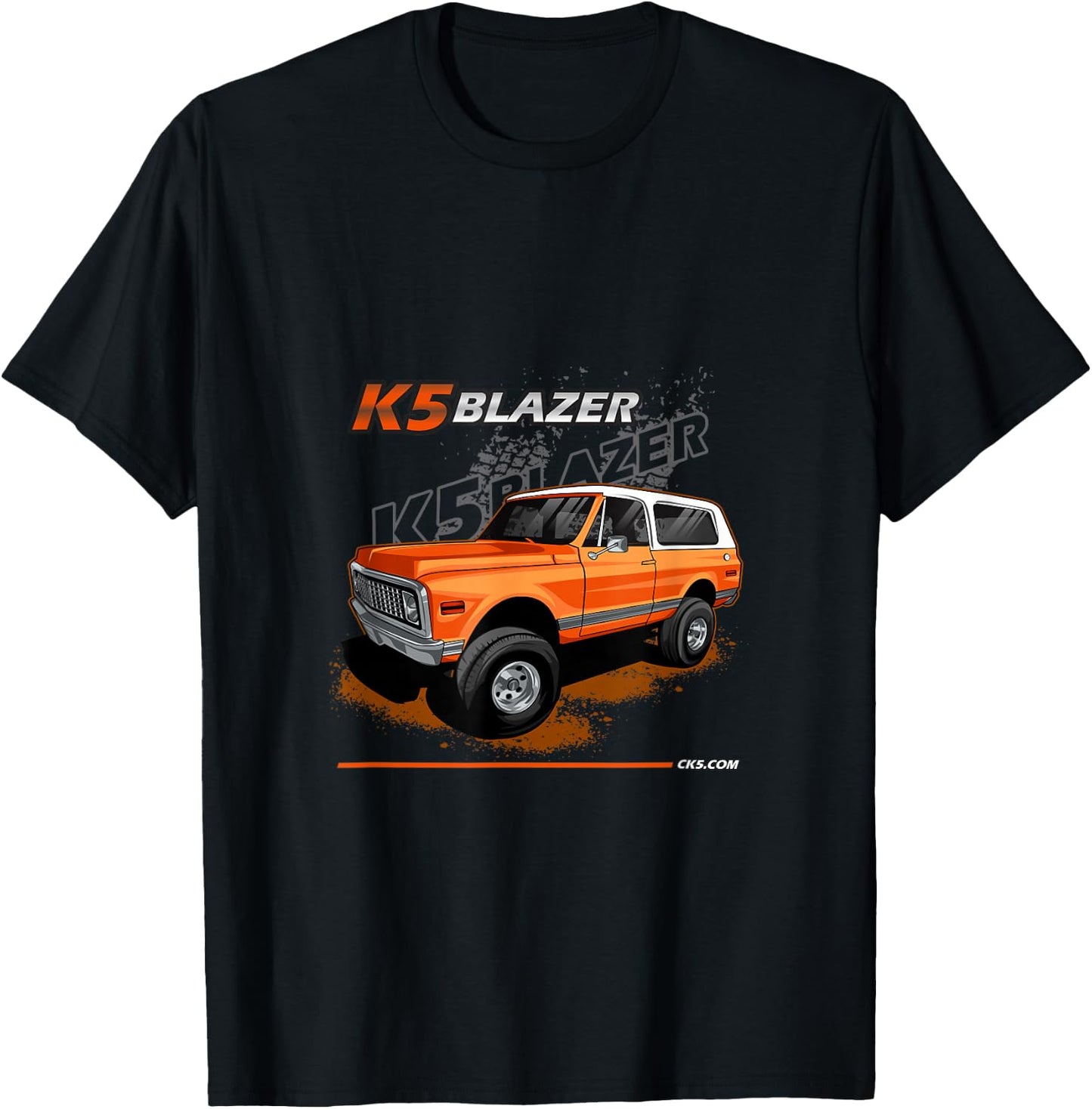 1971-1972 K5 Blazer 4x4 T-Shirt - T-Shirt | Black