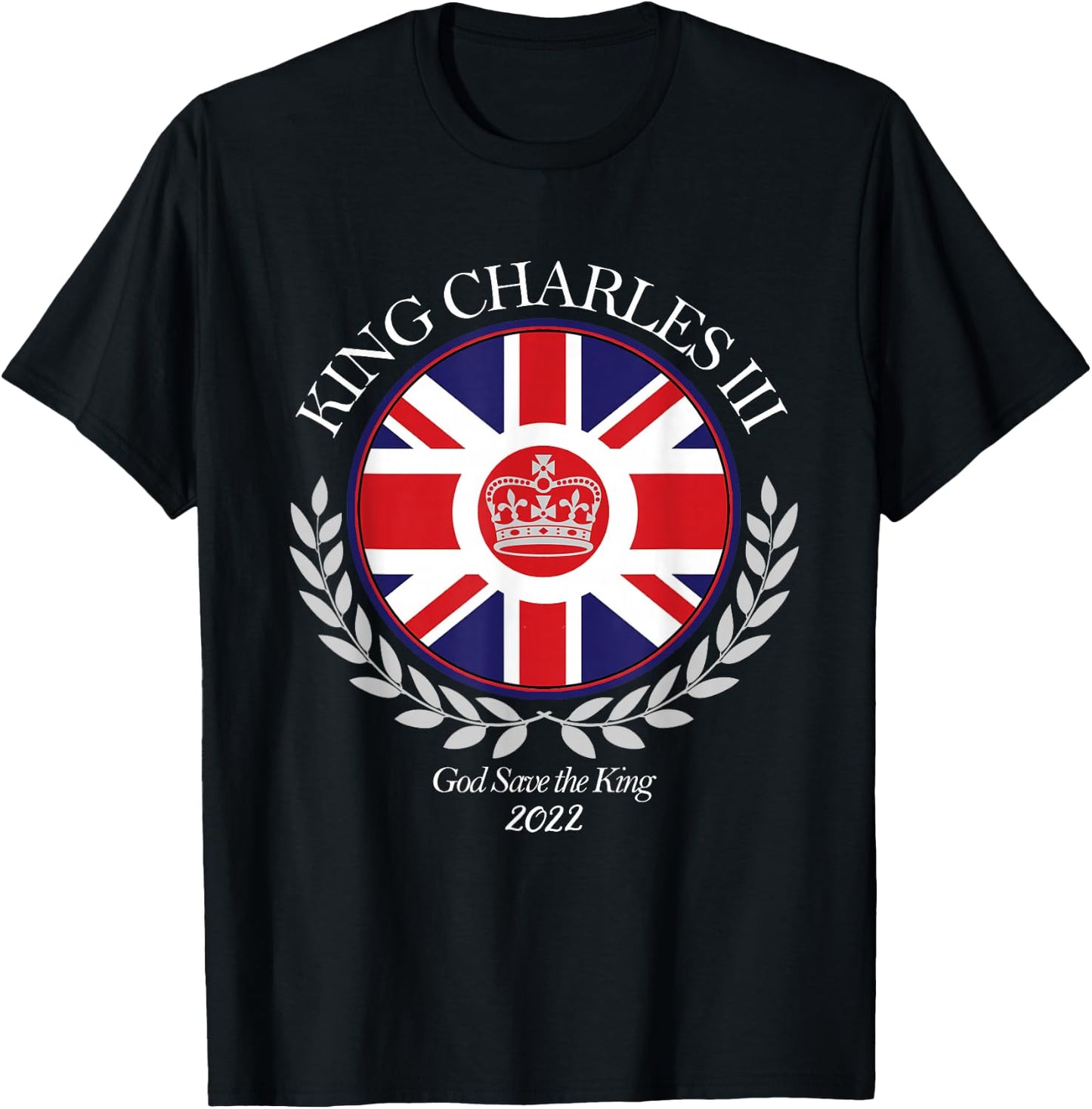 King Charles III T-Shirt - T-Shirt | Black
