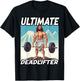 Funny Jesus Gym Workout Ultimate Deadlifter Jesus T-Shirt - T-Shirt | Black