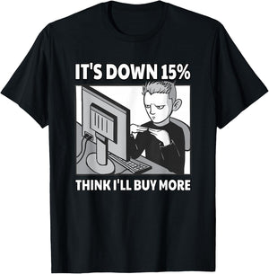 Cryptocurrency Trader Investor Meme Trading Hodler Bitcoin T-Shirt - T-Shirt | Black