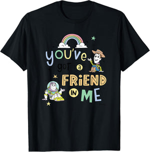 Toy Story - You've Got A Friend in Me T-Shirt - T-Shirt | Black