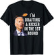 Confused Drafting Kicker Funny Fantasy Football Draft Party T-Shirt - T-Shirt | Black