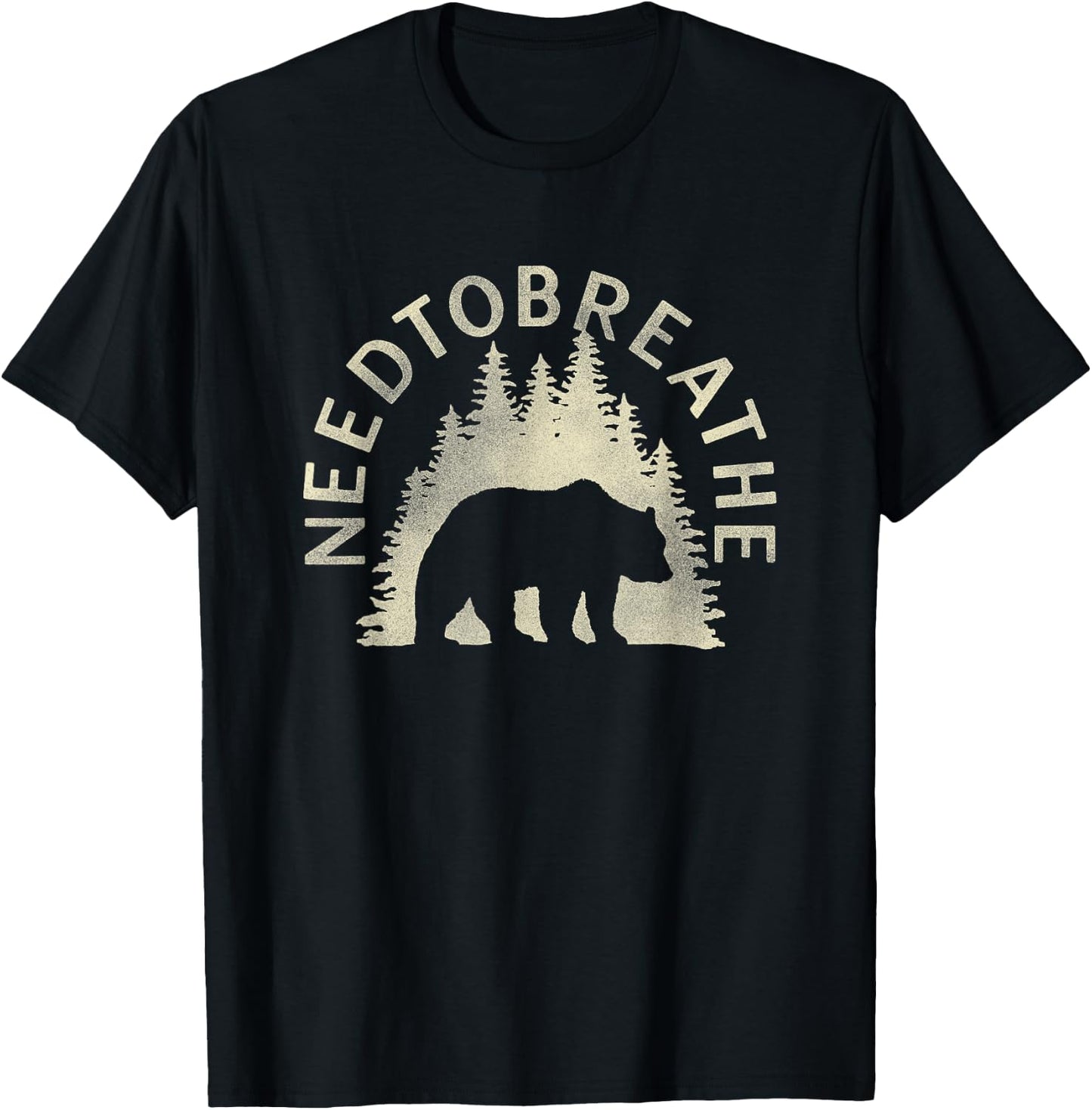 NEEDTOBREATHE Bear in the Woods T-Shirt - T-Shirt | Black