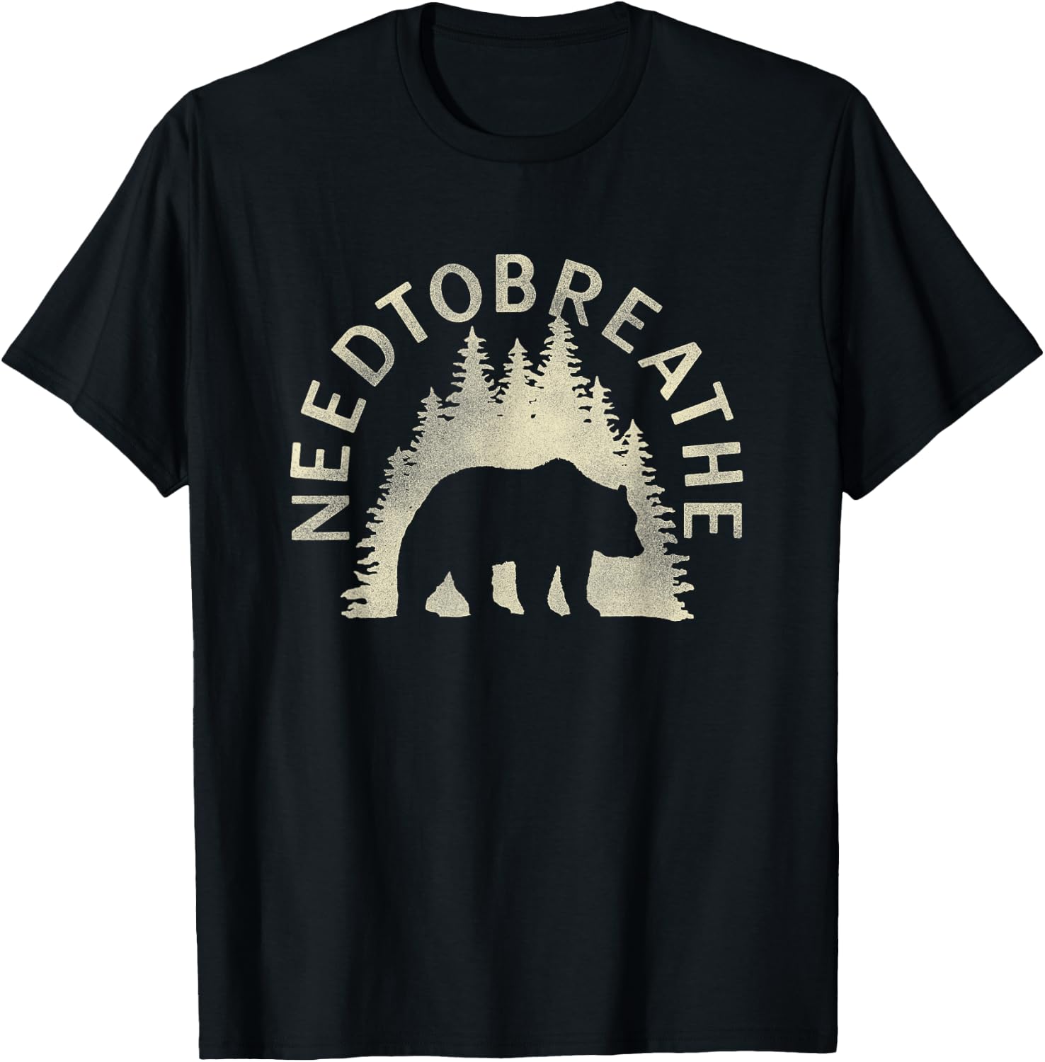 NEEDTOBREATHE Bear in the Woods T-Shirt - T-Shirt | Black