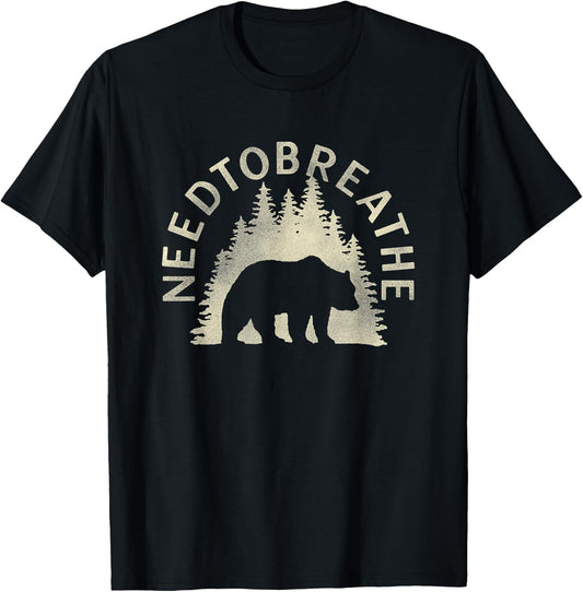 NEEDTOBREATHE Bear in the Woods T-Shirt - T-Shirt | Black