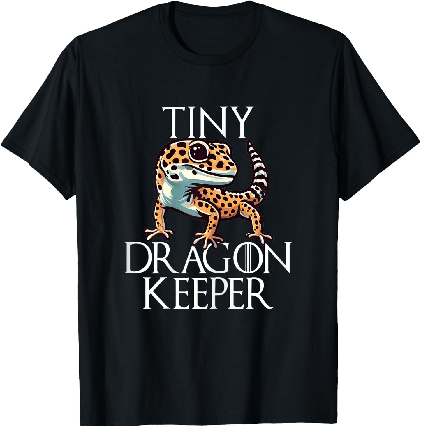 Leopard Gecko Mom Shirts Kids Girls Tiny Dragon T-Shirt - T-Shirt | Black