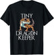 Leopard Gecko Mom Shirts Kids Girls Tiny Dragon T-Shirt - T-Shirt | Black