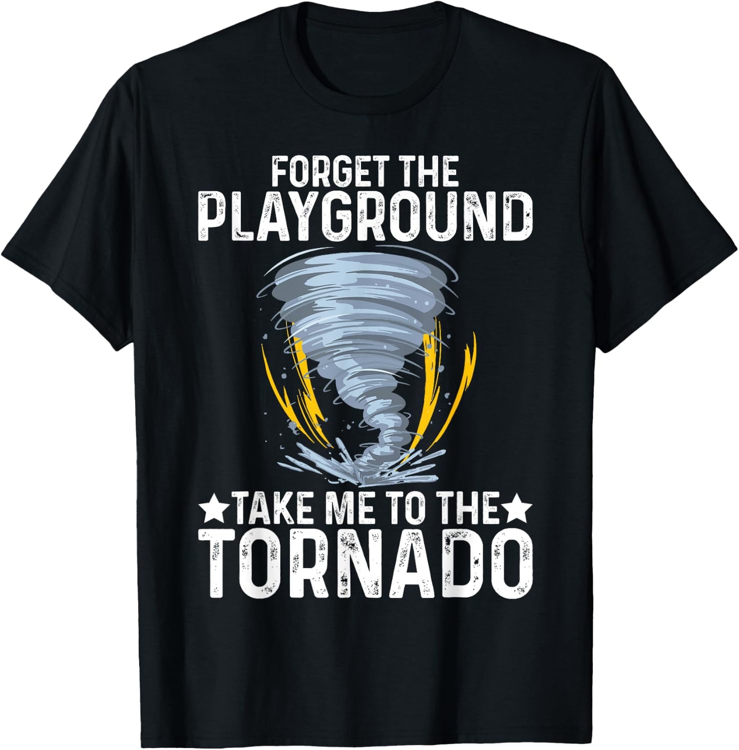 kids storm chaser tornado boys Storm chasing T-Shirt - T-Shirt | Black