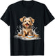 Morkie Dog Breed Pet Cute Graphic T-Shirt - T-Shirt | Black