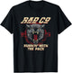 Bad Company Runnin' With the Pack Wolf Head 1976 T-Shirt - T-Shirt | Black