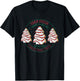 Farm Fresh Christmas Tree Frosting Frosted Cake Debbie T-Shirt - T-Shirt | Black