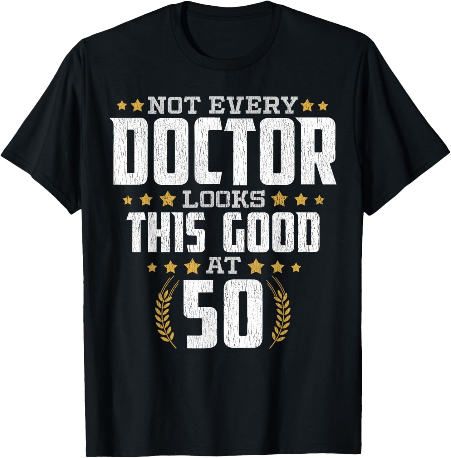 Doctor 50th Birthday T-Shirt - T-Shirt | Black