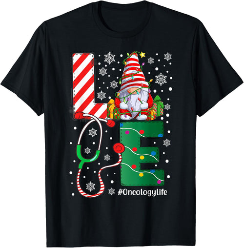 Oncology Nurse Worker Funny Gnomes Christmas Love Nurse Life