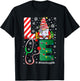 Oncology Nurse Worker Funny Gnomes Christmas Love Nurse Life T-Shirt - T-Shirt | Black
