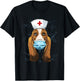 Hospital Basset Hound ER Nurse RN LPN Nurse Life Dog Lover T-Shirt - T-Shirt | Black