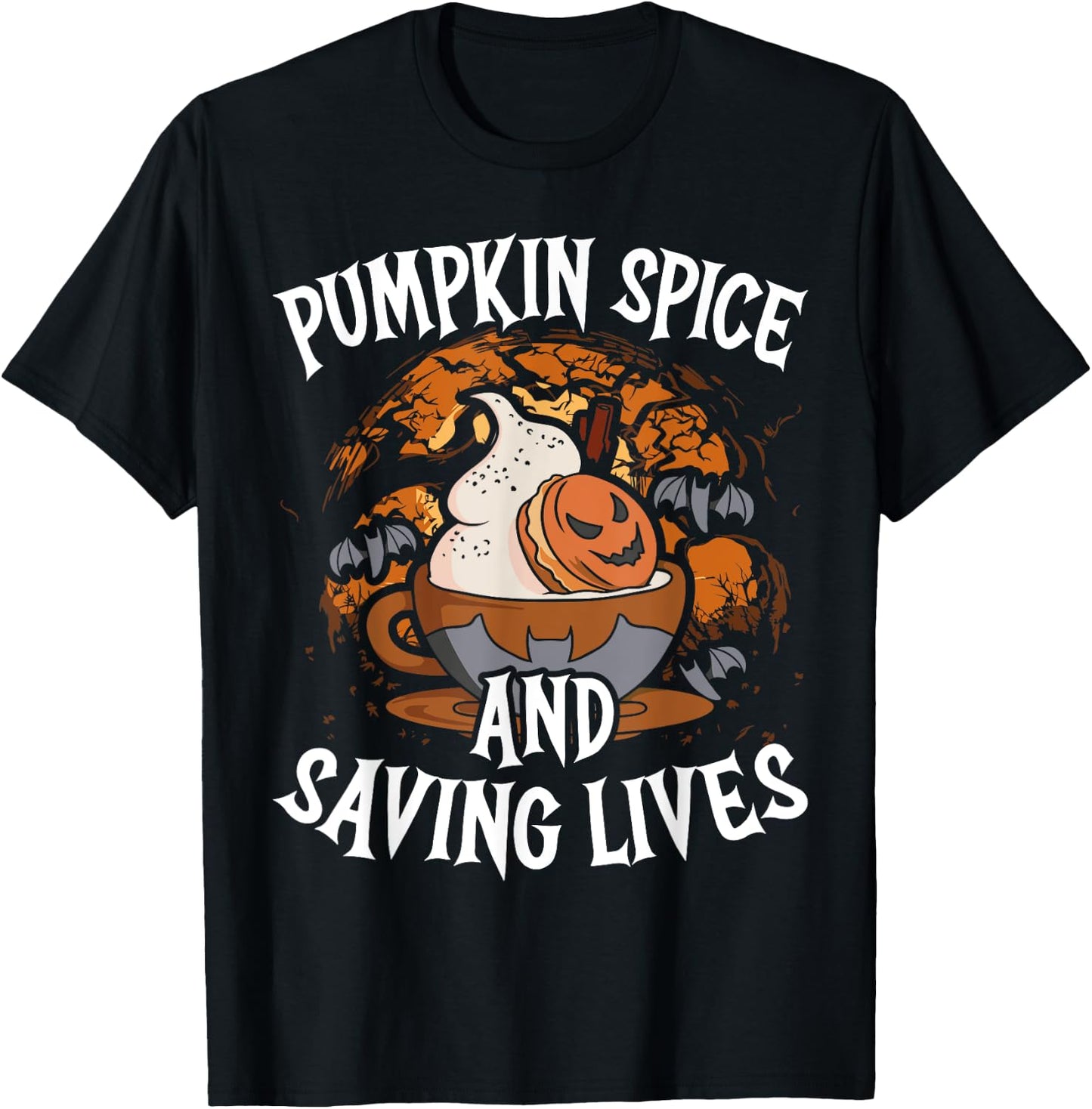 Medical Halloween Trick Or Treat Healthcare Doctor Nurse T-Shirt - T-Shirt | Black