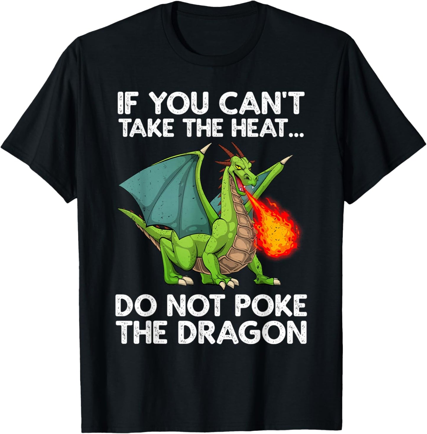 Cool Dragon Design Women Kids Mythical Dragon Lover T-Shirt - T-Shirt | Black