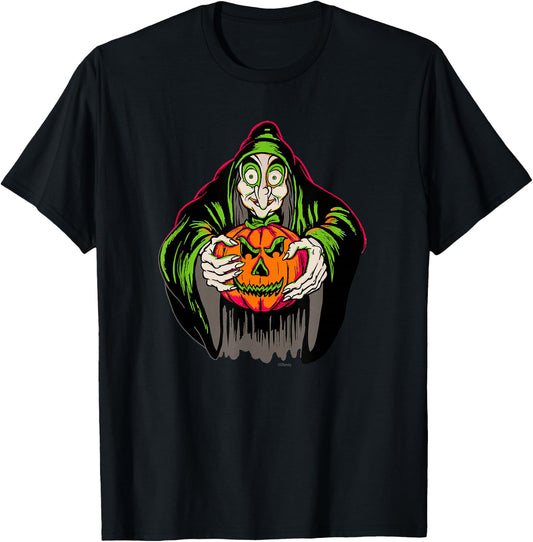 Disney 100 Villains Evil Queen Witch Snow White Halloween T-Shirt - T-Shirt | Black