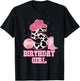 Happy 5th Birthday Girl Outfit Rodeo Western Cowgirl Cowboy T-Shirt - T-Shirt | Black