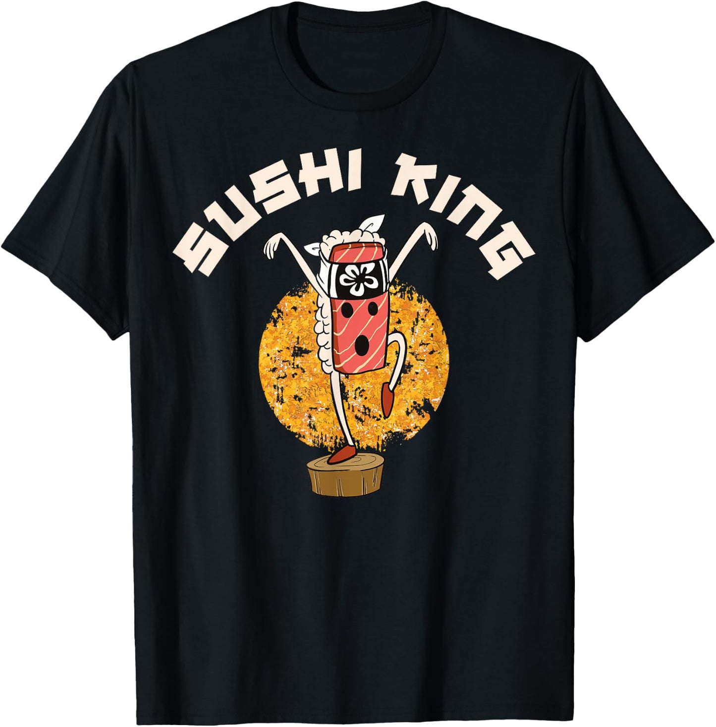 Sushi King T-Shirt - T-Shirt | Black