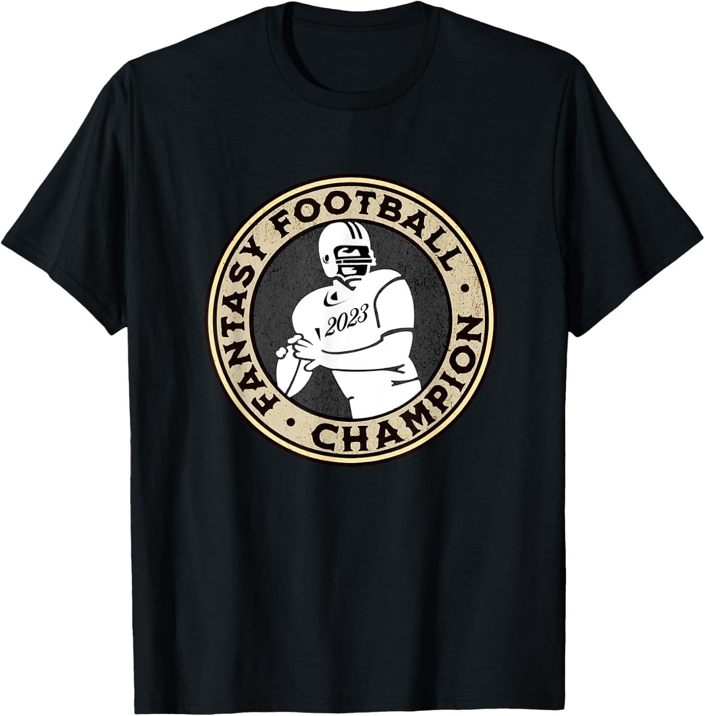 Fantasy Football 2023 League Champion Winner, 2023 FFL Champ T-Shirt - T-Shirt | Black