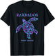 Barbados Sea Turtle Boys Girls Toddler Vacation Souvenir T-Shirt - T-Shirt | Black