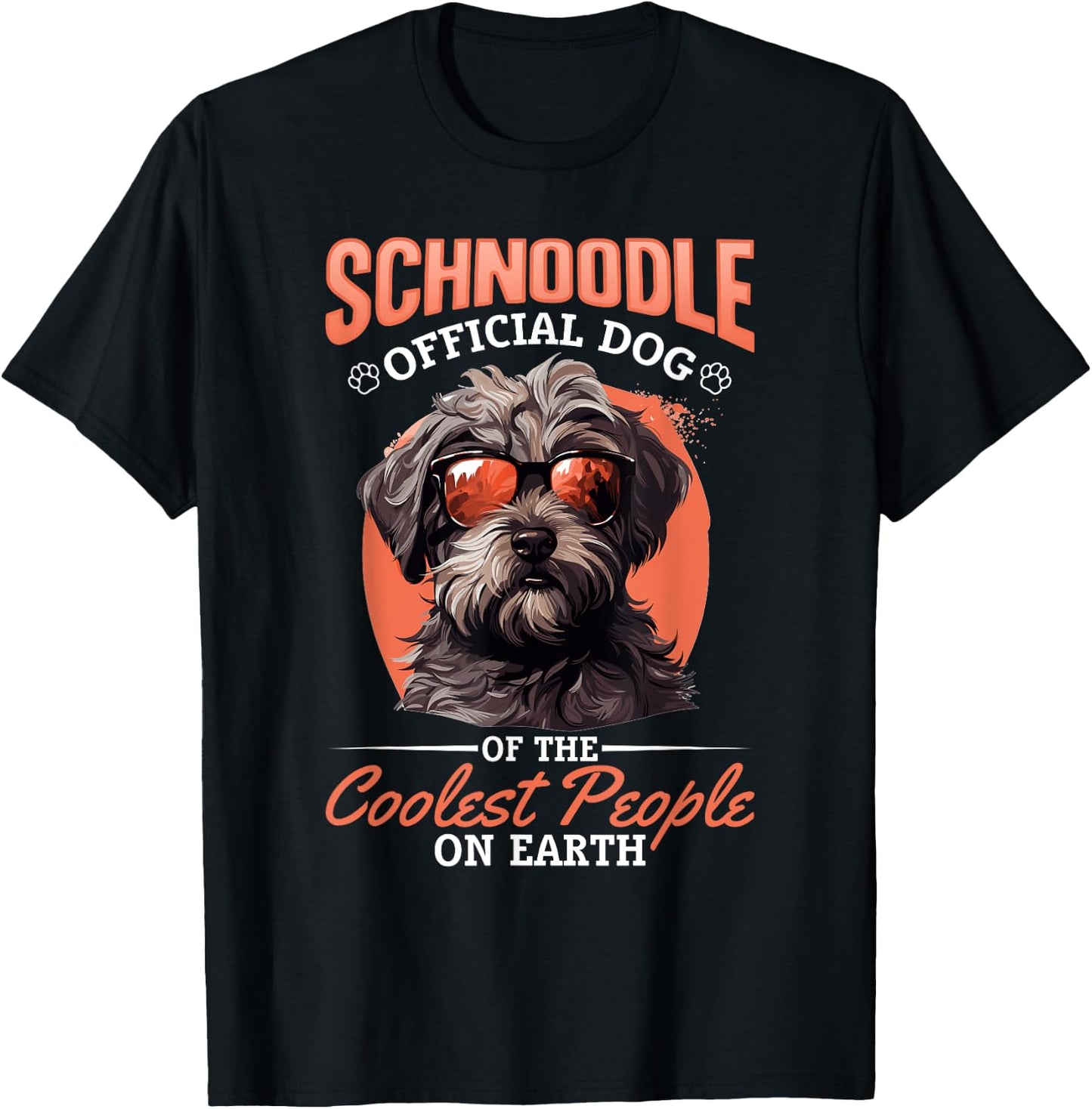Schnoodle Snoodle Dog Breed Pet Schnoodle Official Dog Men Women Kids T-Shirt - T-Shirt | Black
