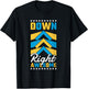 Down Right Awesome, T21 Awareness T-Shirt - T-Shirt | Black