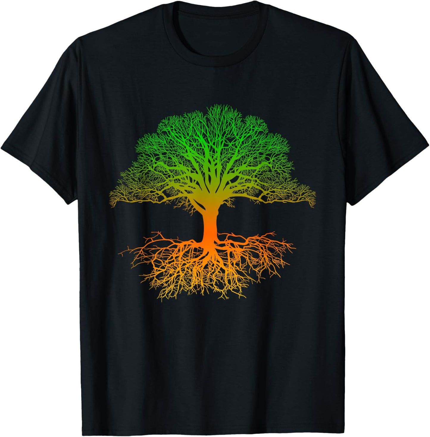Tree Life Yoga Mystical Zen Meditation T-Shirt - T-Shirt | Black