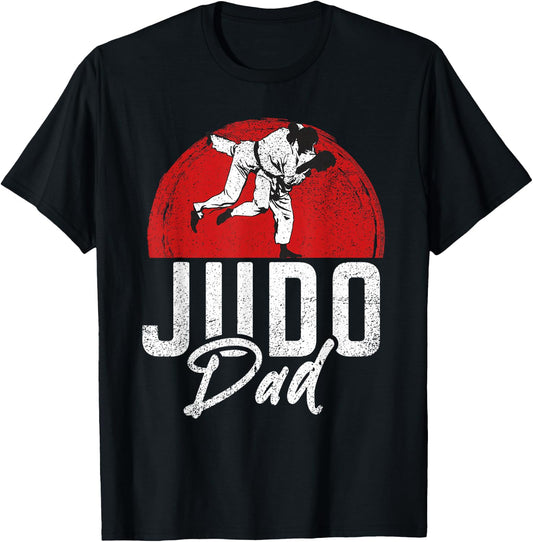 Judo Dad T-Shirt - T-Shirt | Black