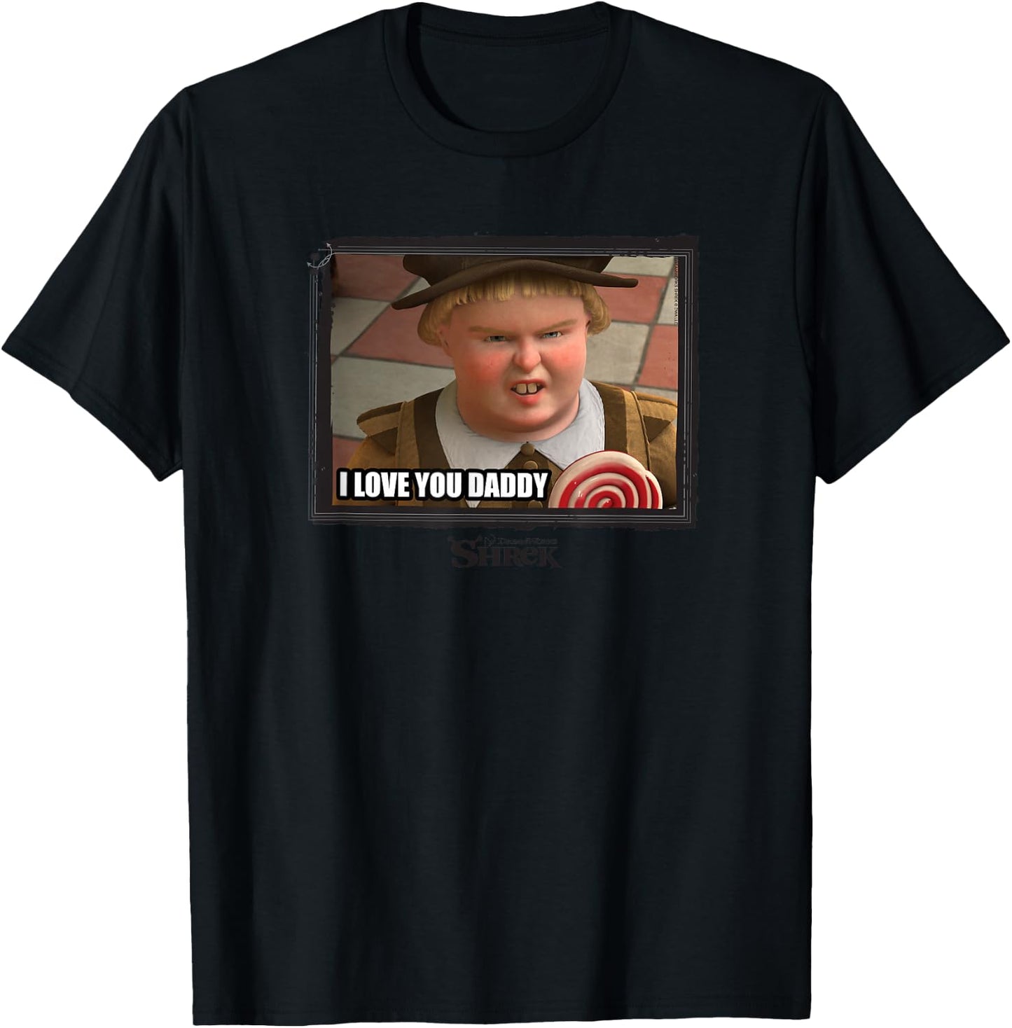 Shrek I Love You Daddy T-Shirt - T-Shirt | Black
